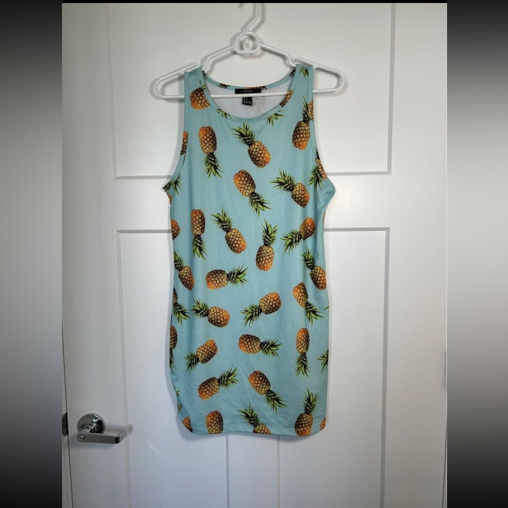Medium/large Pineapple Dress, Forever 21 Summer Dress
